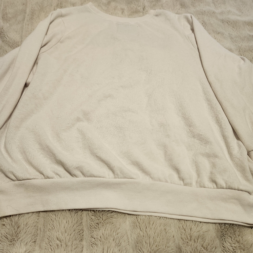 VGUC- 2XL White Big Poppa Graphic Sweatshirt - Picture 4 of 5